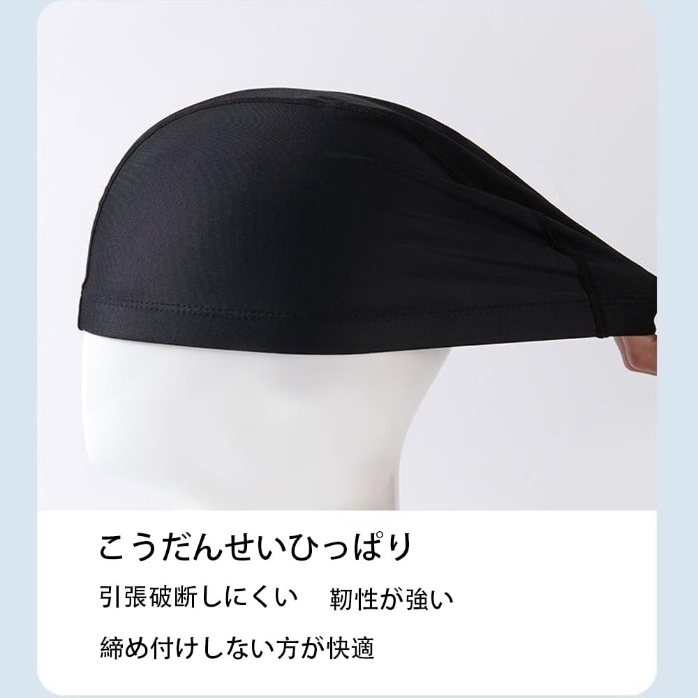 Swimming cap, adult, one size fits all, unisex, quick drying,