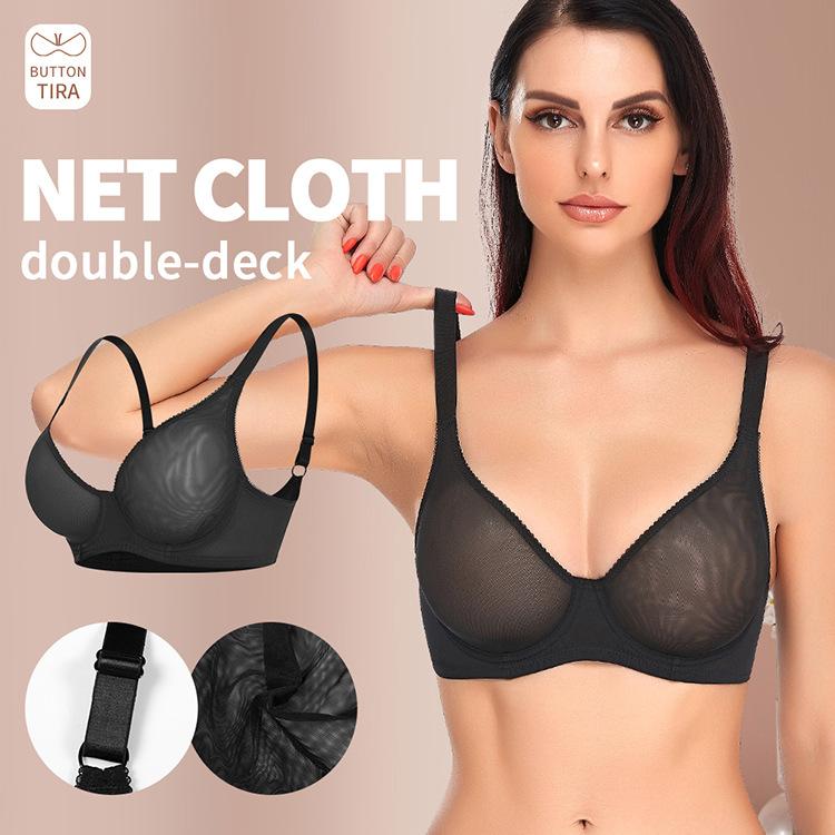 Cross Border Sexy Shaping Plus Size Bra, Underwire Push Up Thin Lingerie Foreign Trade Women Underwear