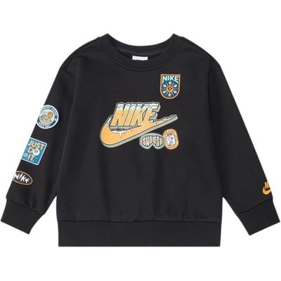 Weiches Rundhals-Strickfleece-Sweatshirt für Kinder IQ2820-010