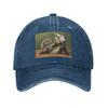Amateur Opossum Actress Baseball Caps Snapback Washed Denim Hats Adjustable Casquette Hip Hop Baseball Cowboy Hat for Unisex Women