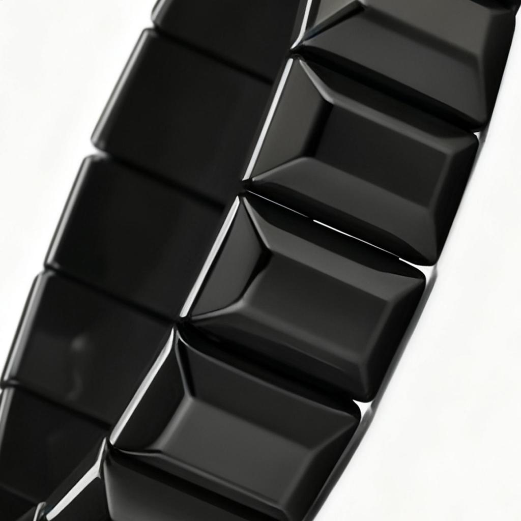 Hämatit Armband Herren Natürliche Mode Accessoires Beruhigender Schmuck Armband für Herren Väter Arbeit Büro Studium Tägliche Sportarten