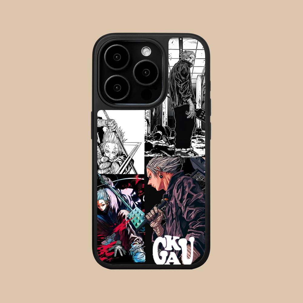 

Sakamoto Days Gaku Phone Case for iPhone 17 16 15 14 13 12 11 Air Pro Max Plus Matte Surface Colorful Cover Luxury Cellphones iPhone 11