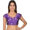 Women's Silk Blend Ethnic Blouse Indian Pakistani Wedding Party Wear Choli Dress