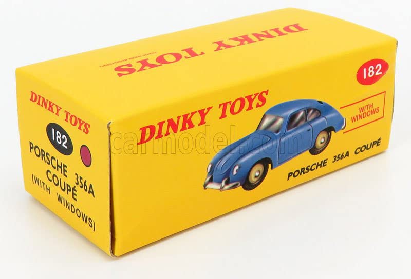 DINKY TOYS Scale Porsche 356A Coupe 1960 Pink Dinky Reproduction Diecast Model Car 1/43