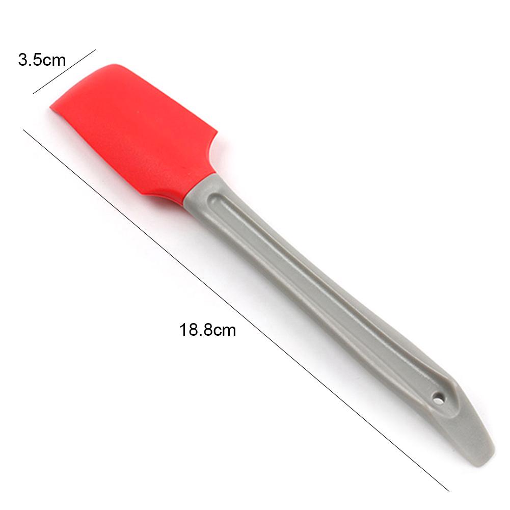 Kitchenware Grade Cake Silicone Food Spatula Cookie Pastry Batter Scraper Baking Tool