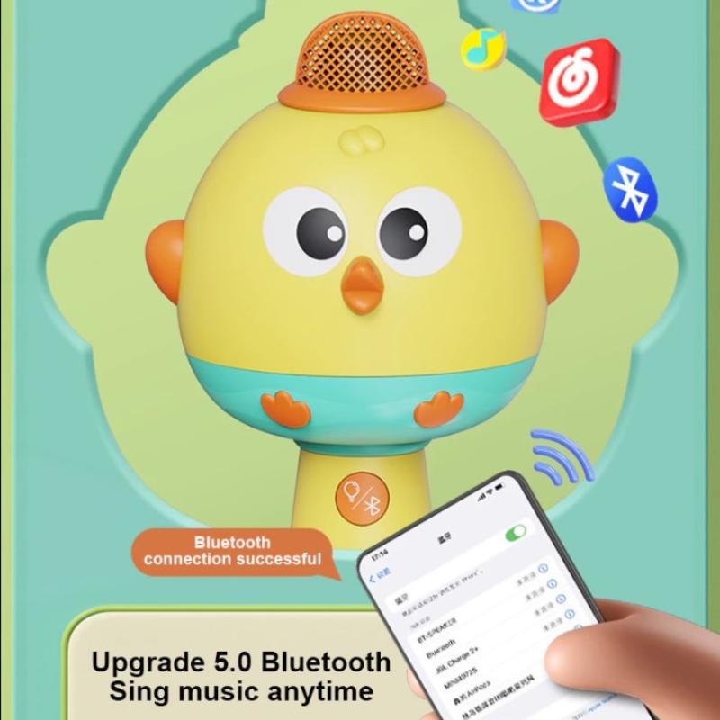 Kinder Mikrofon mit Lautsprecher Karaoke Spielzeug Kinder Singmaschine Kinder Mikrofon mit Bluetooth