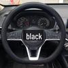 Universal Silicone Steering Wheel Cover - Fashionable, Sweat-Absorbent, Non-Slip, Thin & Soft, Fits All Seasons