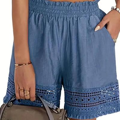 Sommer Neue frauen Casual Spitze Spitze Shorts