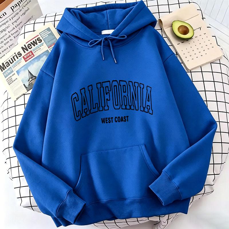 Streetwear Los Angeles Kalifornien Buchstabendruck Hoodies Frühling Lässige Hoodies Sweatshirts Herren Damen Hoodie Sweatshirt