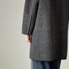 Women's Retro Hooded Mid-Length Wool Blend Coat