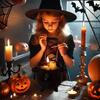 Environmental Friendly Soyabean Candlewax Necromancer Container Candle Earthenware Halloween Party Highlight Safe For Kids Animals