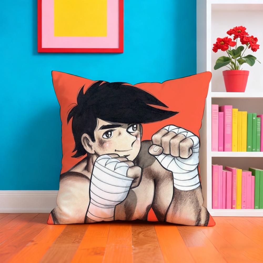 A-ashita No Joe Anime Pillow Case Pillow Case Plush Fabric Soft Double Sided Print Home Sofa High Quality Cushion