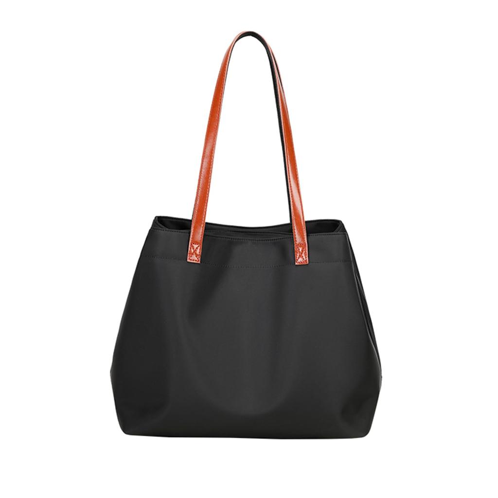 NICOLE & DORIS Wasserdichte Damen-Tragetasche, Dreischichtiges Design, Großes Fassungsvermögen, A4-Größe, Reißverschluss mit 2 Wegen, Perfekt für Pendeln, Business, Schulter