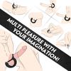 Penis Ring Vibrator for Men Delay Ejaculation Remote Control Vibrator Perineal Massage Adult Sex Toy