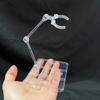Transparent Action Figure Display Stand Assembly Movable Action Figure Base Rack PVC Gundam Models for HG 1/144 Cinema Game