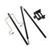 Light Stand with Stake Double Hook Lantern Hanger Adjustable Simple Installation Accs Camping Lantern Holder for Camping Picnic