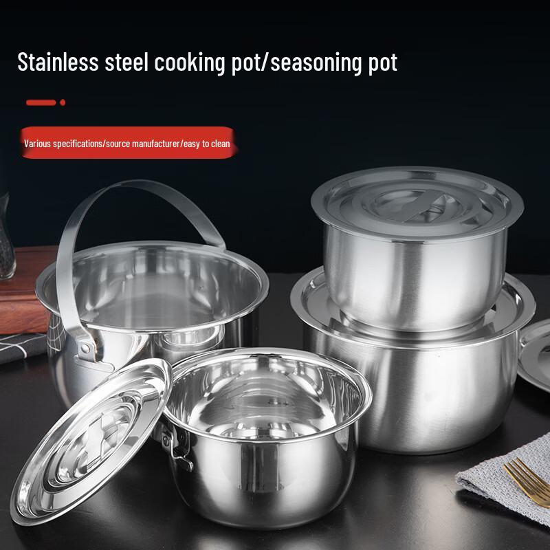 ARKIE 304 Stainless Steel Multi-purpose Pot with Lid