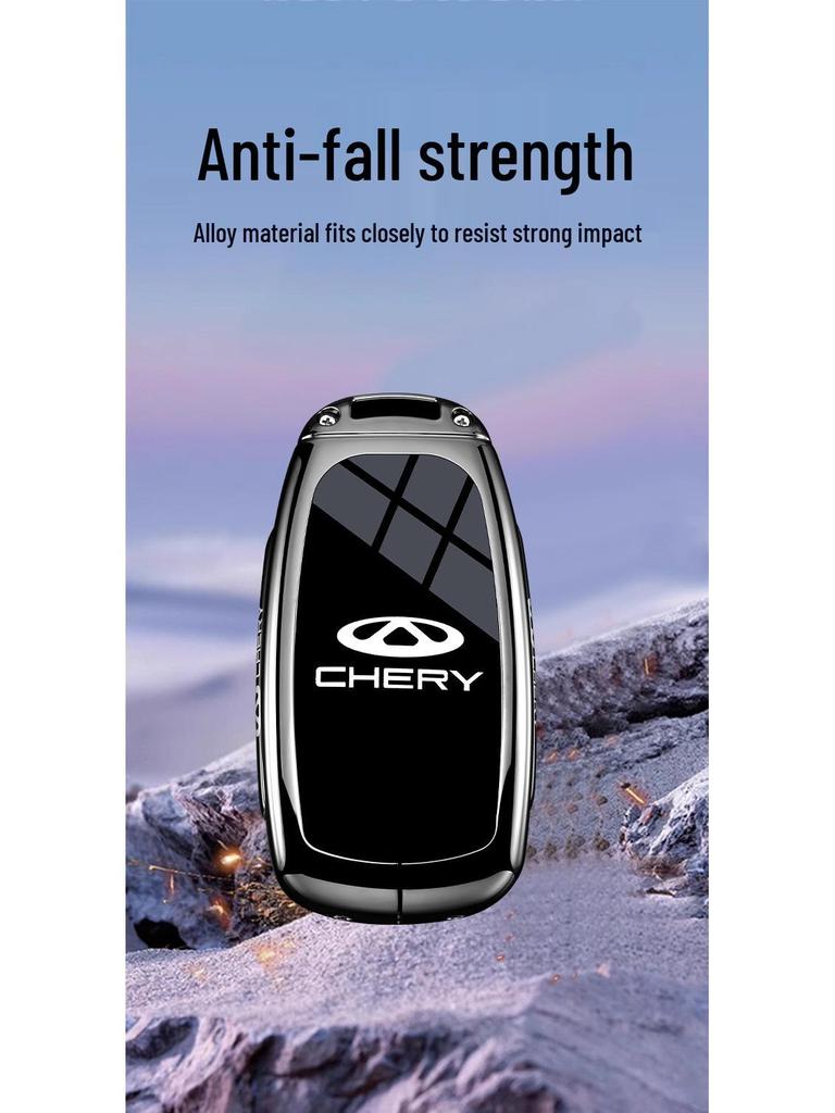 2025 Chery Tiggo Schlüsselhülle für Tiggo 8 Pro/9/8 Plus/8L/7 Plus, Arrizo 8 Autoschnalle Schale