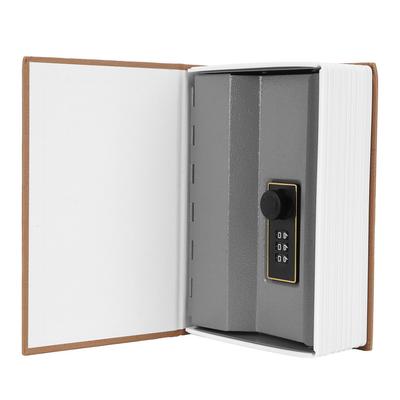 Βιβλίο Safe Storage Box Dictionary Money Coines Box with Security Combination Lock για οικιακή χρήση