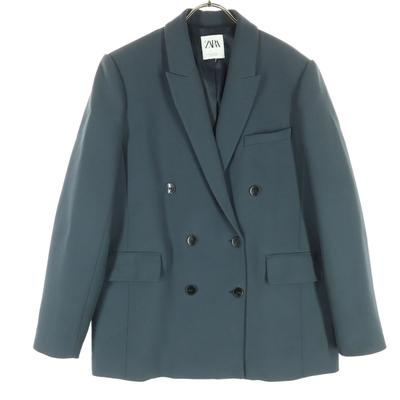 Long Sleeve Tailored Jacket M Gray Men's Used