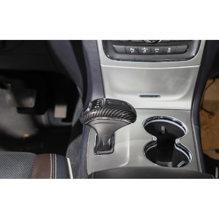 Car Gear Shift Lever Knob Head Decoration Cover for Jeep Grand Cherokee 2014 2015 Chrysler 300C 2012-2014 Interior