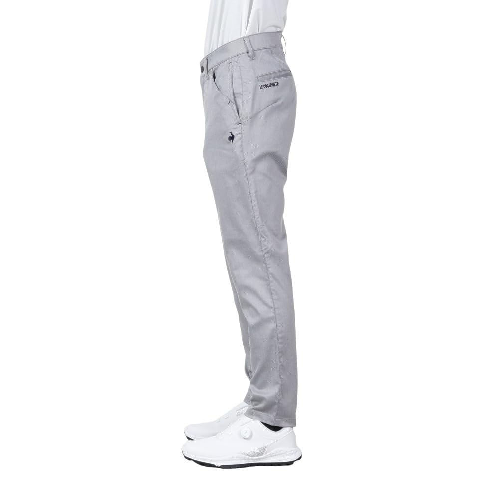 Coq Sportif Golf Pants Heat Navi Long Pants Cold Protection Warm Golf LG4FLPC0M GY00 [Le Golf] [Stretch Forcer] Men's (Gray)
