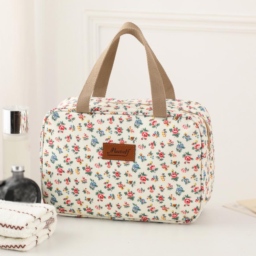 New Handheld Toiletry Bag Travel Business Trip Storage Bag Waterproof Shower Bag Handheld Toiletries Storage Bag