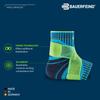 Bauerfeind Sports Ankle a breathable ankle support with a Single Made in Support, figure-eight design. [Sports Series, Ambidextrous, Support, XS-XXL,