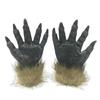 Halloween Horor Plyšové Vlčí Rukavice Maska Maškarní Halloweenská Párty Kostýmní Rekvizity Maska pro Tematické Párty Potřeby