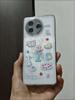 Novos Adesivos de Gelatina de Cachorro Kawaii Estilo INS Papelaria Decorativa DIY de Alto Valor para Telefone Tablet Câmera Diário