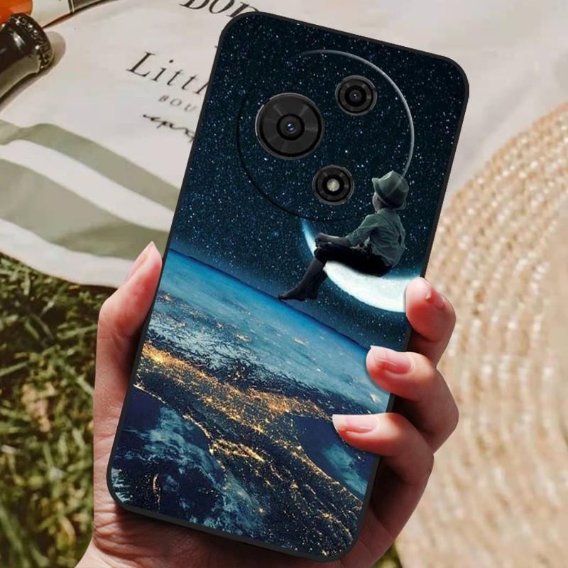 Capas de Celular Para TCL 605 T517D Case Pintado Design Fofo Silicone Macio Capa Traseira Para TCL 60 SE 60SE Cases TCL605 Coque Fundas