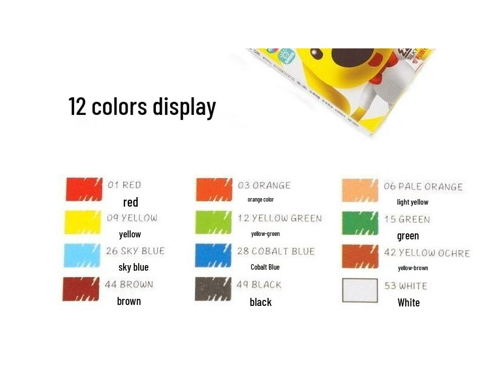 Oil Pastel Crayons and Drawing Pens Set for Kids and Students - Available In 12, 18, 24, or 36 Colors