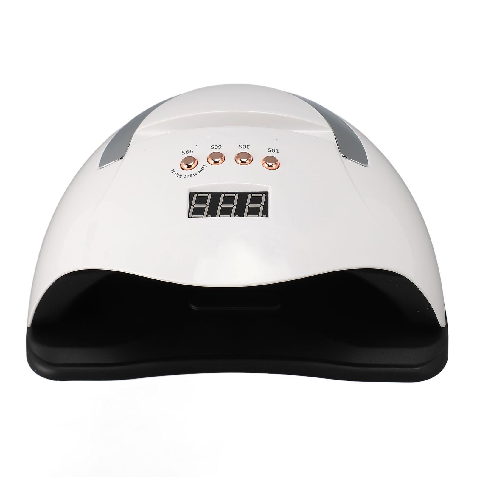

Nail Lamp Nail Curing Light Ultraviolet Automatic Sensor Nail Dryer Set with 66pcs LED Beads for US Plug