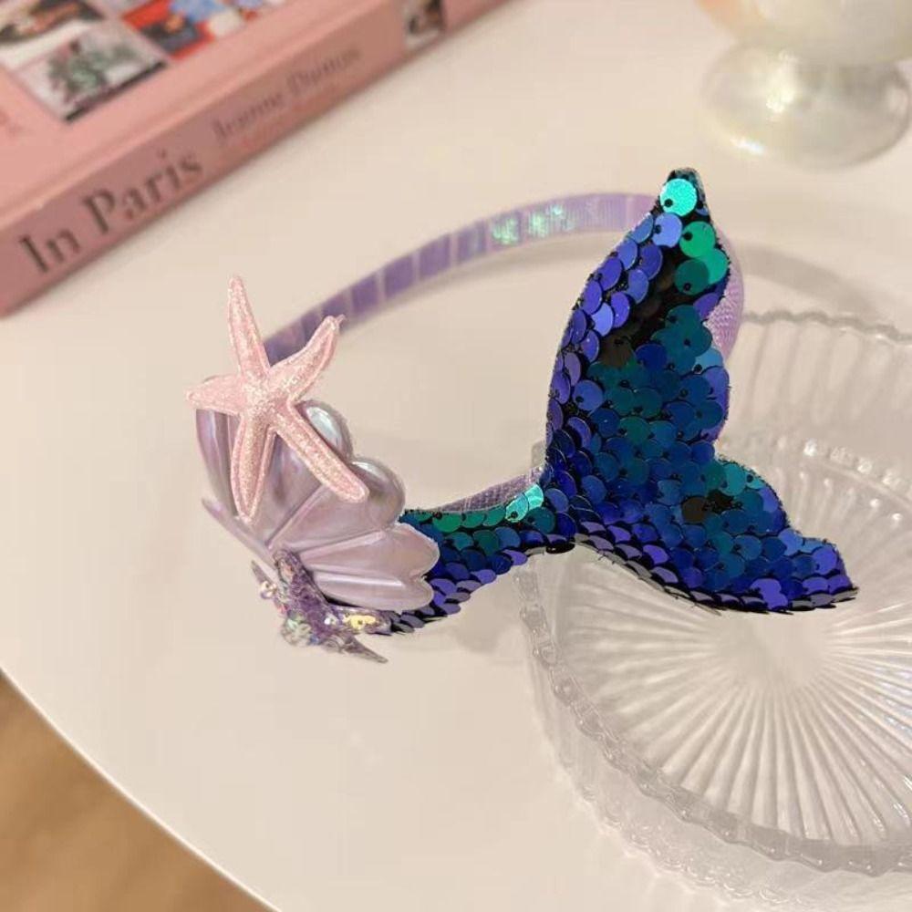 

Princess Laser Sequin Hairband Cute Hair Hoop New Children Headband Hair Ornament