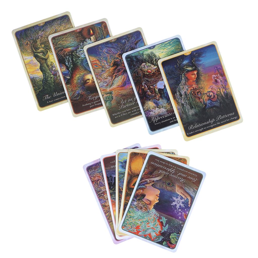 Mysterious Tarot Card Set Future Telling Guidance Tarot Deck Party Board Game Gift