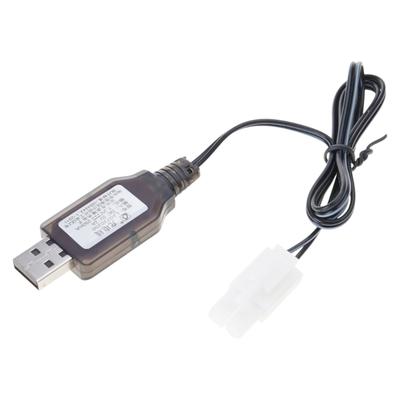 7.2V USB Charger Cable L6.2-2P USB Power Charging Cable Compatible for NiMH NiCD Batteries for Remotes Control Car