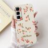 For Infinix Hot 50 Pro+ Hot50 Pro Hot 50 Pro Plus 4G Phone Case Soft Silicone Back Cover Love Heart Girly Flower Painting Fundas