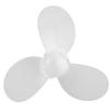 7 1/4 5‑A 3 Aluminum Propeller Aluminum 3 Blades Propeller for Hangkai 3.5HP Boat Outboard Motor