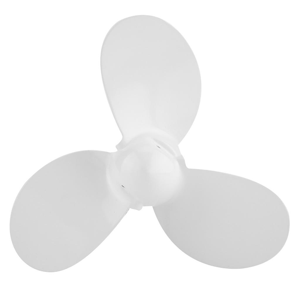 7 1/4 5‑A 3 Aluminum Propeller Aluminum 3 Blades Propeller for Hangkai 3.5HP Boat Outboard Motor