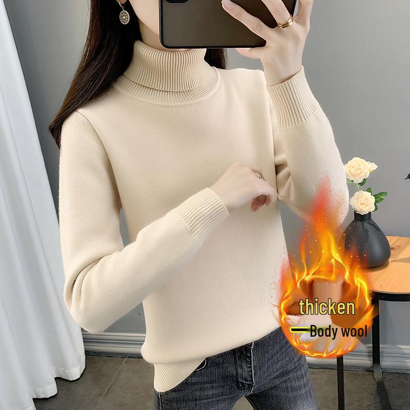2025 Women's Plus Size Velvet Sweater: Cozy, Thick, Slimming Autumn/Winter Top