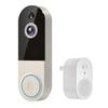 Wireless HD Night Vision Smart Doorbell Camera for Outdoor Home Monitoring