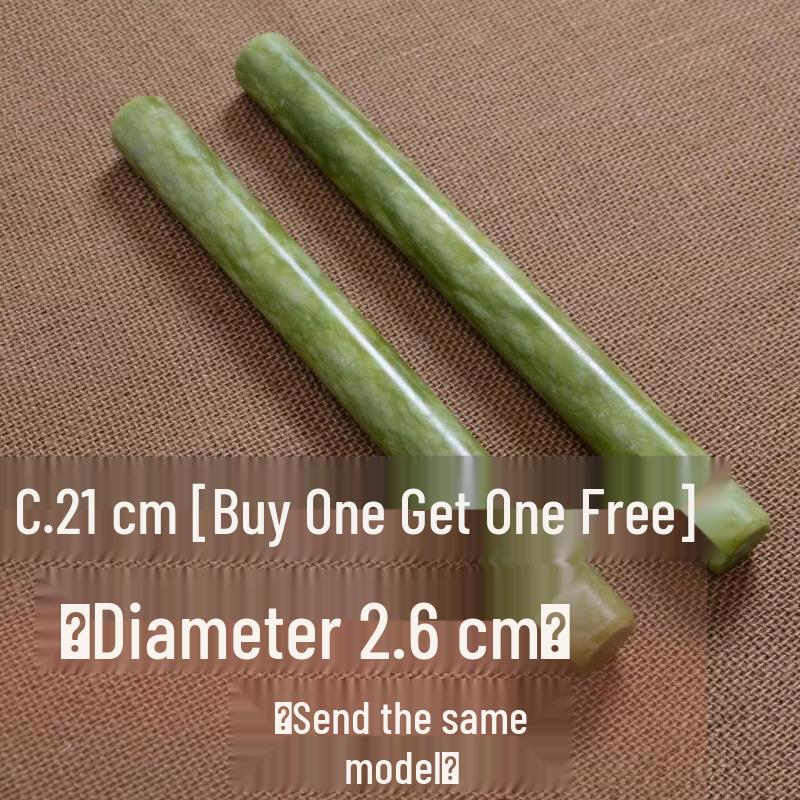 Natural Jade Rolling Pin Set