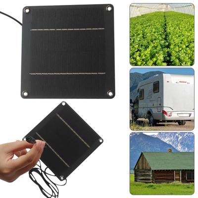 Zestaw wentylatora z panelem słonecznym 4W 12V Monokrystaliczny panel słoneczny z wentylatorem Zasilany energią słoneczną Kurniki Szklarnie Szopy Budy dla zwierząt Wentylator wyciągowy