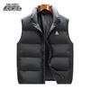 XueZhongFei Men's Stand-Collar Down Vest