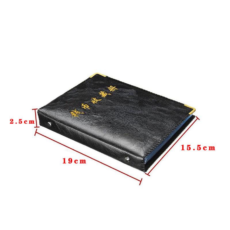 480 Stück Münzaufbewahrungsbuch Gedenkmünzsammlung Albumhalter Sammlung Band Ordner Halten Mehrfarbig Leer Münz