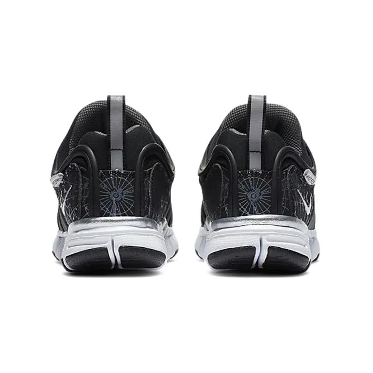 Nike Dynamo Free PreSchool 'Black' (Unisex) Black / White / Iron Grey / Metallic Silver Kids' Casual Shoes DC3272 001