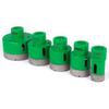 5PCS Diamond Hole Saw Set Diamond Drill Core Bits with Saw Blade, 22/35/40/50/65MM M14 Thread Carborundum Granite Granite