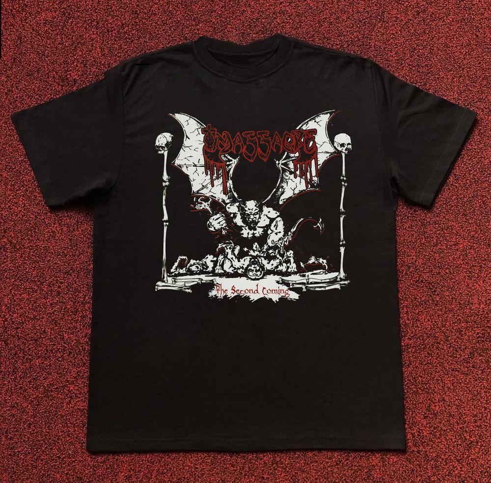 

Massacre Band The Second Coming Album Tee Cotton Men Women Shirt MI1021 Unisex T-Shirt XXL