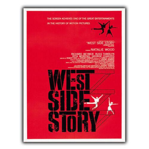 WEST SIDE STORY SIGN METAL WALL PLAQUE Film Movie Advert poster Cinema printAluminum 20x30cm(7.8x11.8inch)