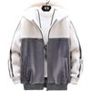 Men's Korean Style Hooded Lamb Fleece Winter Jacket - Trendy, Loose, and Warm Cotton-Padded Design for Couples.